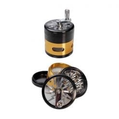 blitz | Rasta Aluminium 2 Part Grinder | Vaperite | Canna-Rite