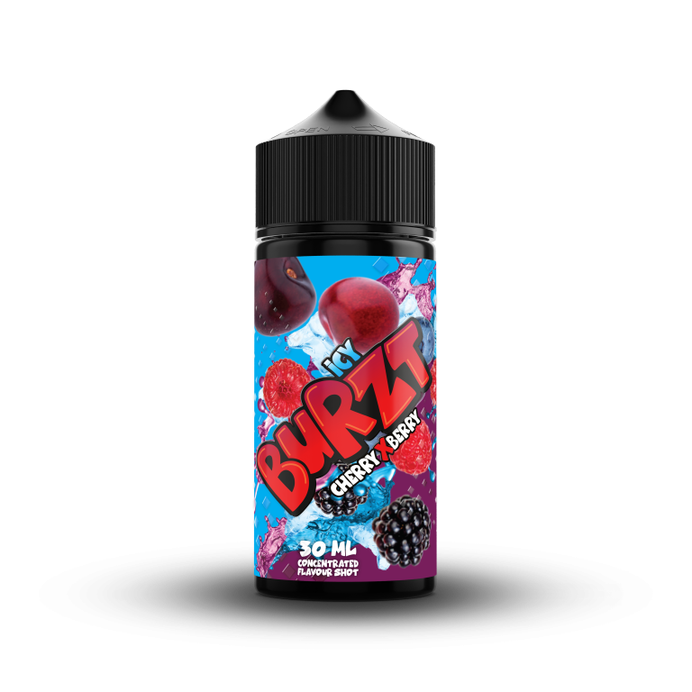 BURZT - Cherry Berry Ice - Longfill Flavour Shot (30ml)