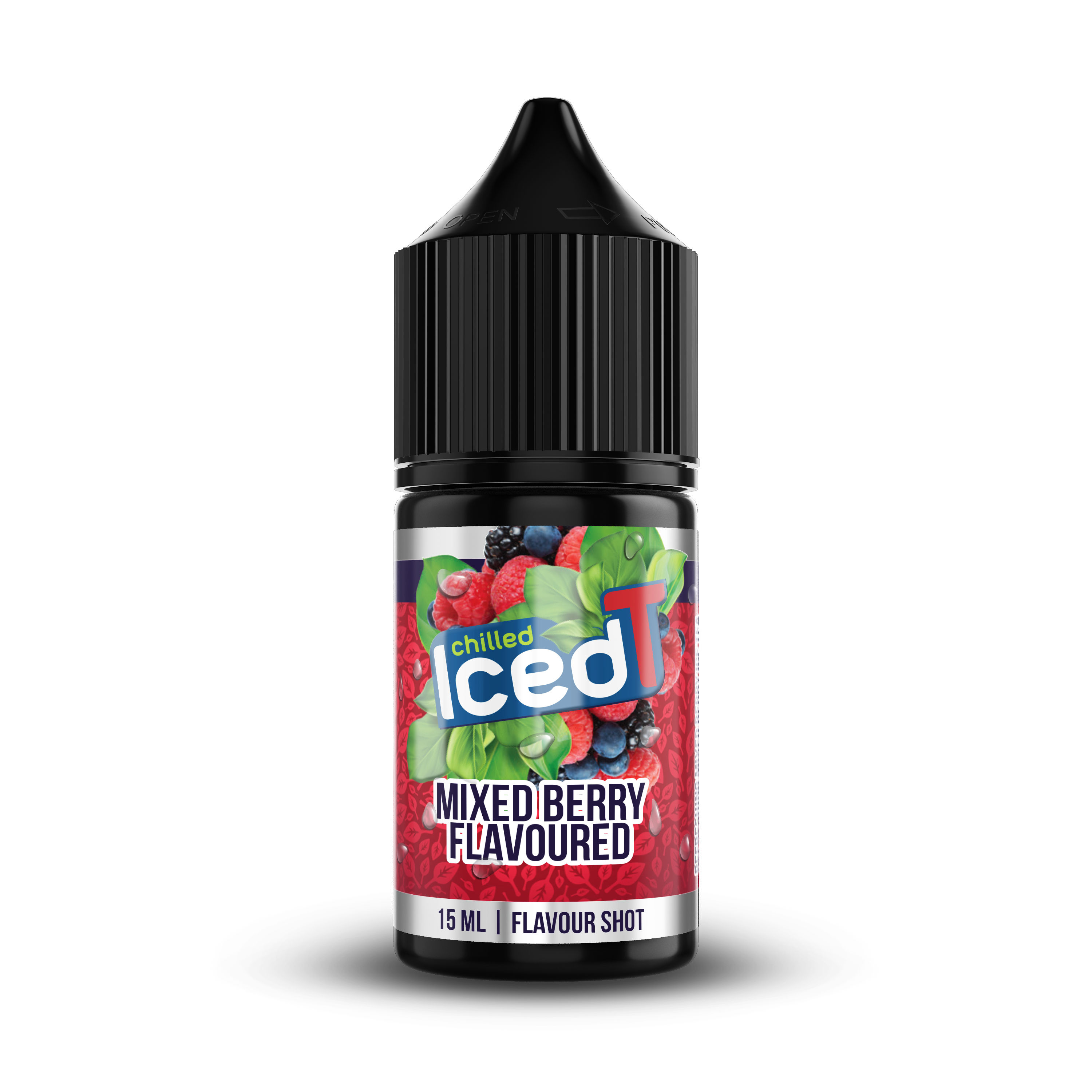 Iced T’ Mixed Berry – Longfill Flavour Shot (15ml)