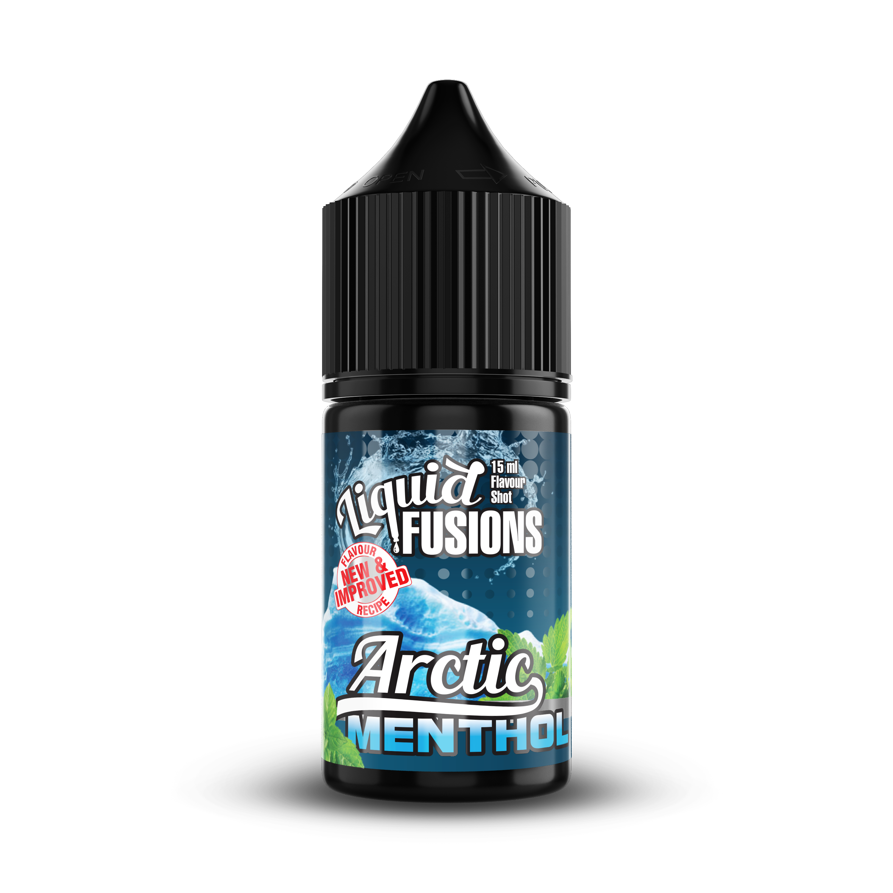 Liquid Fusions - Arctic Menthol - Longfill Flavour Shot (15ml)