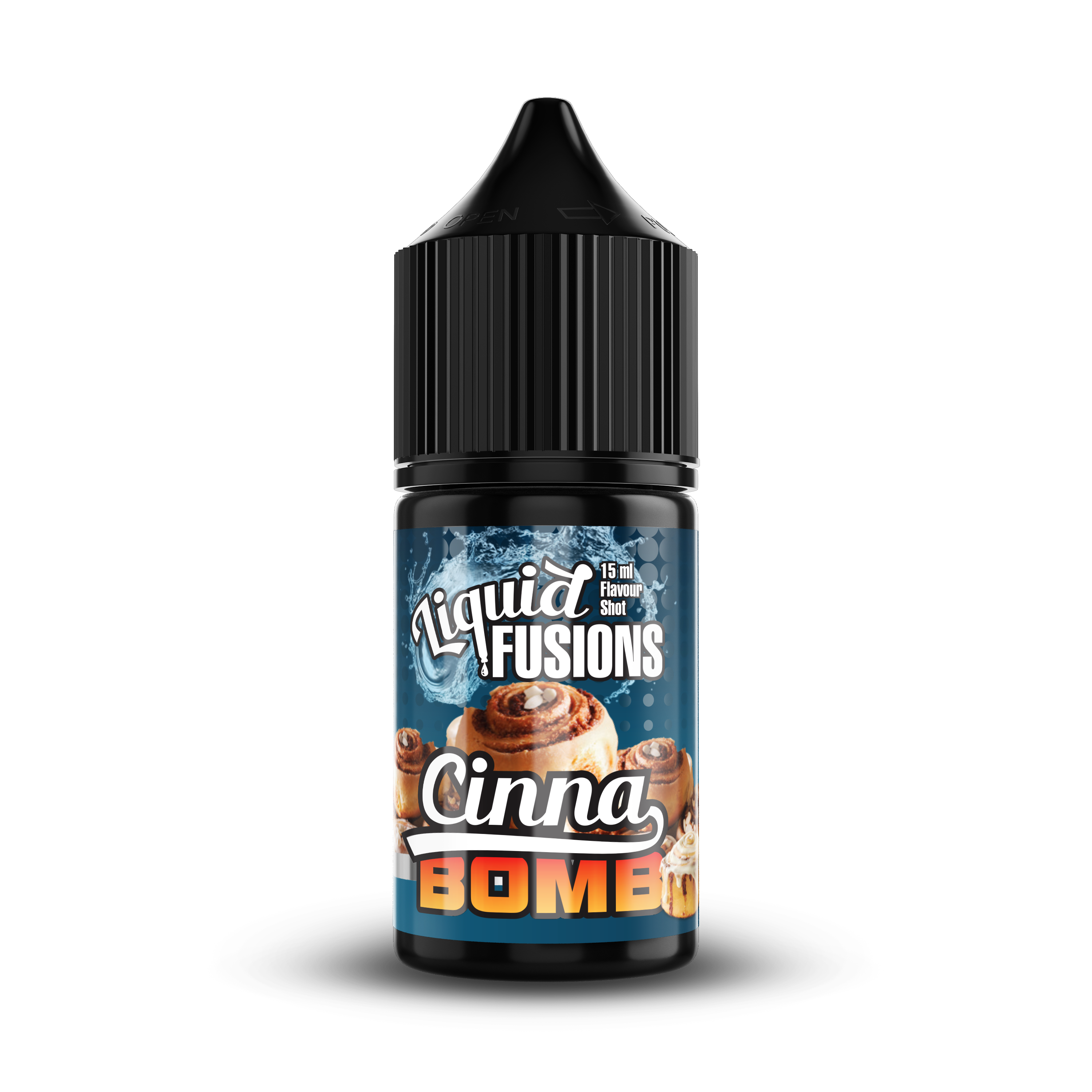Liquid Fusions - Cinna Bomb - Longfill Flavour Shot (15ml)
