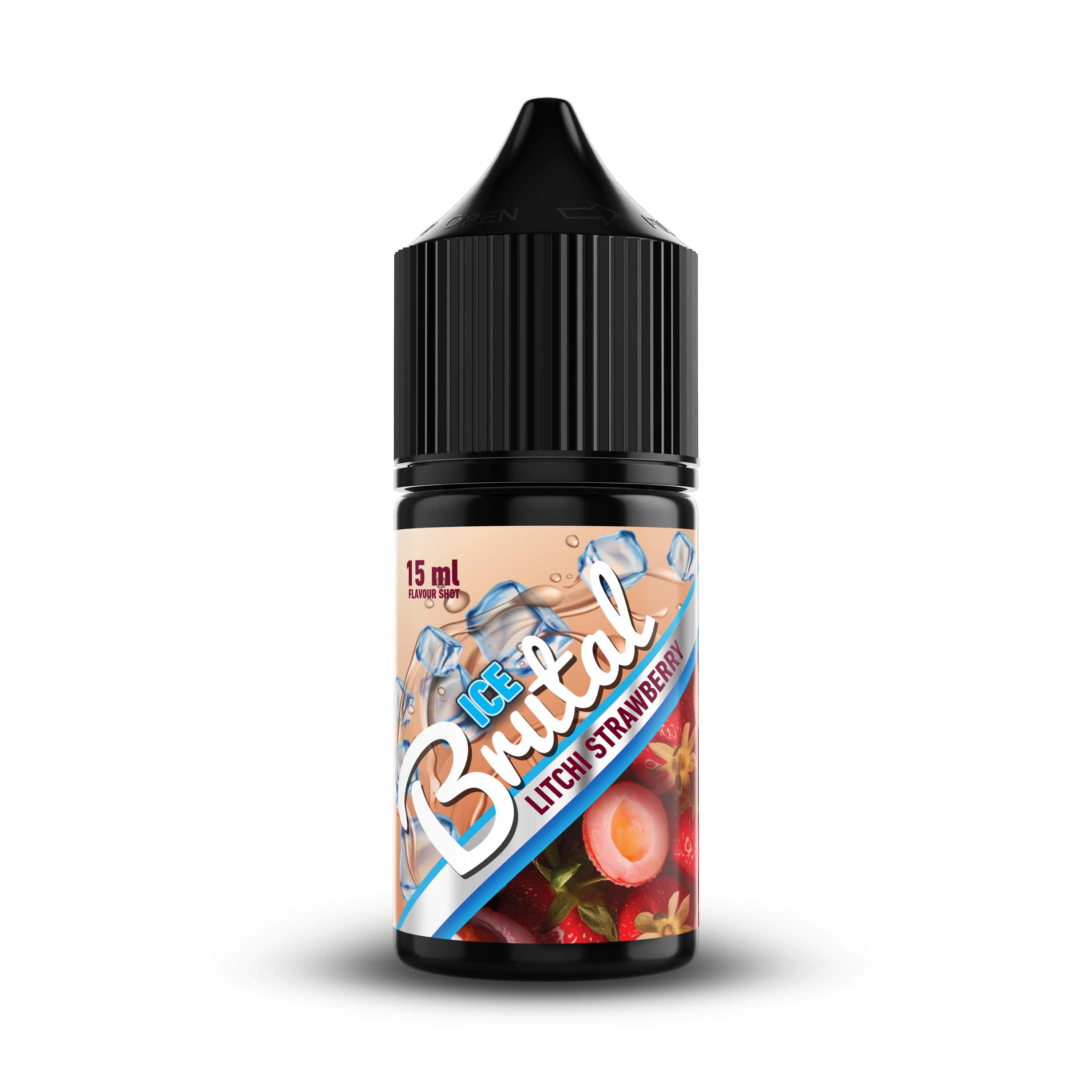 Brutal on Ice - Litchi Strawberry - Longfill Flavour Shot (15ml)