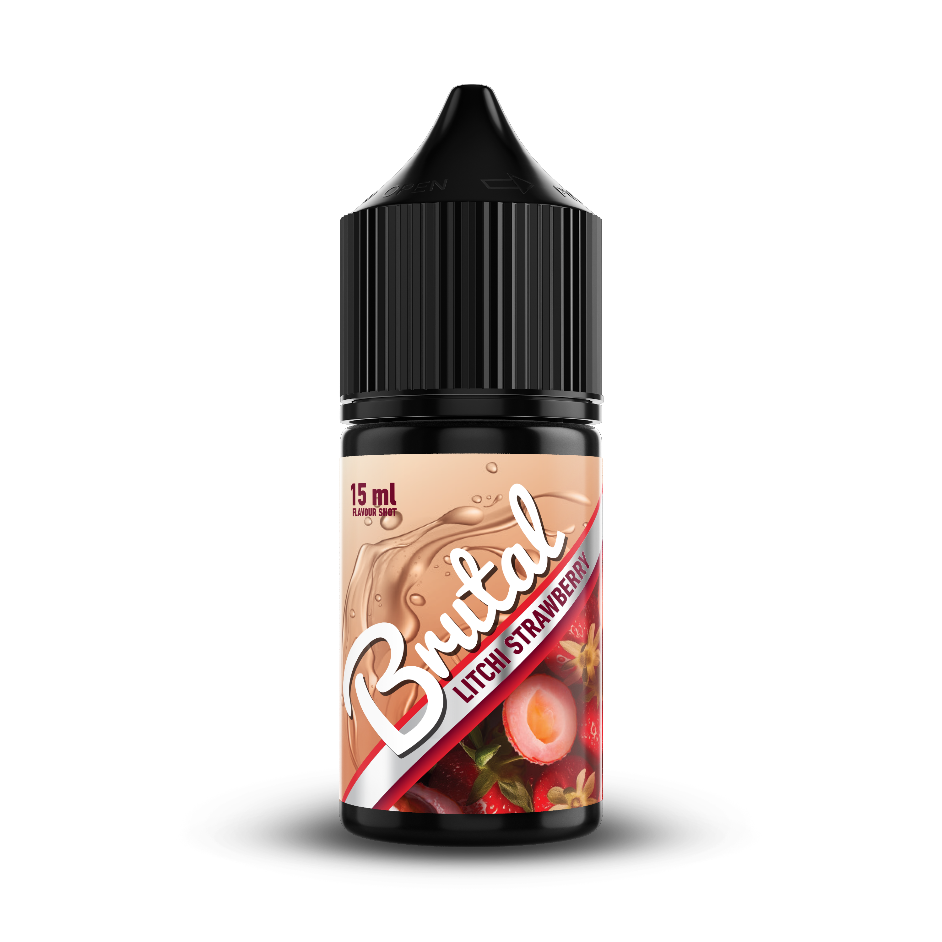 Brutal - Litchi Strawberry - Longfill Flavour Shot (15ml)